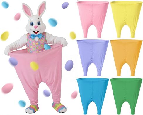 Halloscume Granny Pants Yard Game Easter Game Set Include Granny Pant and Balls Giant Pant Outdoor Easter Ring Toss Games for Families Outdoor Indoor in Saudi Arabia