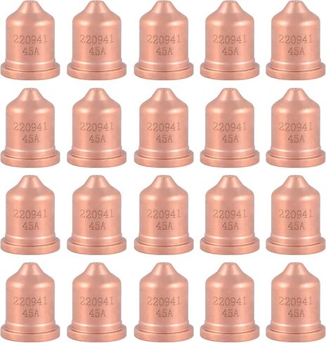 أطراف فوهة KEMAO 220941 45A، 20 حزمة، تناسب PMX 45XP/65/85/105 شعلة قطع البلازما مستهلكة in Kuwait