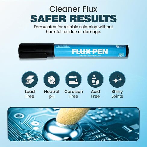 قلم تدفق اللحام (10 مل) I تدفق اللحام السائل I تدفق اللحام I اللحام الكهربائي I لا يوجد تدفق سائل نظيف I تدفق الصنوبري I تدفق اللحام للإلكترونيات I لحام سائل خالٍ من الرصاص I تدفق اللحام in Kuwait