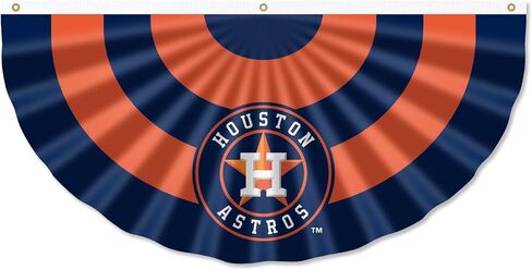 WinCraft Houston Astros Bunting Pleated Fan Banners in Saudi Arabia