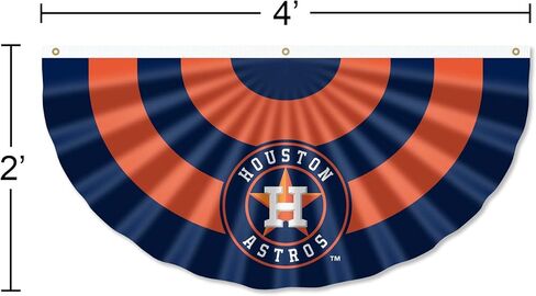 WinCraft Houston Astros Bunting Pleated Fan Banners in Saudi Arabia