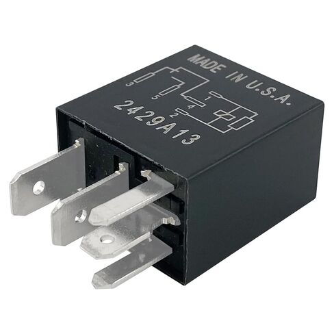 3 عبوات 8T2T-14B192-BA Relay - 40A 12VDC 5-Pin SPDT Automotive Relay - متوافق مع مركبات مختارة من Ford/Lincoln (لـ F-150، Navigator) - يعمل على إصلاح المصابيح الأمامية ومضخة الوقود ورموز P0699/P0230 in Saudi Arabia