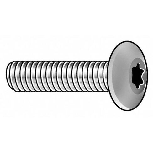 #10-24 x 2-1/2" Button Head Torx Machine Screw, 25 pk. in Saudi Arabia