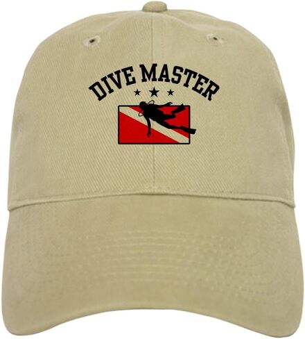 قبعة CafePress Dive Master قبعة بيسبول قابلة للتعديل in Kuwait