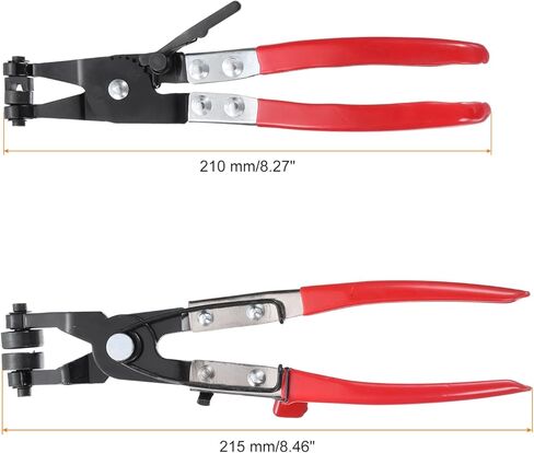 HARFINGTON 2pcs Hose Clamp Pliers Spring Clips Include Different Hose Clamp Tools for Fuel and Coolant Lines Vehicles Automotive Coolant Radiator Heater Water Hose in Saudi Arabia