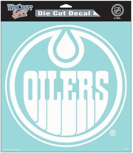 Edmonton Oilers Die Cut Decal Sticker in Saudi Arabia