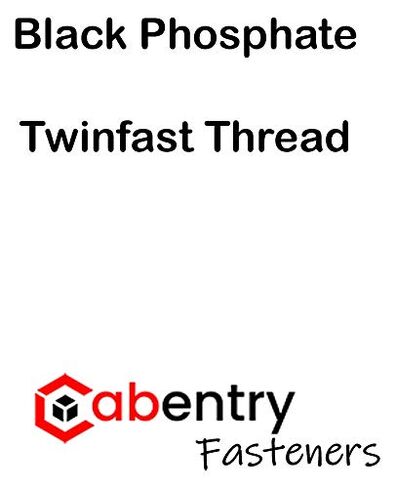 Cabentry Brand | Wood Screws | Flat Head | Phillips Drive | #8 | 1 1/8 Inch | Twinfast Thread | Twinfast | Black Phospate Finish | 100 Pack in Saudi Arabia