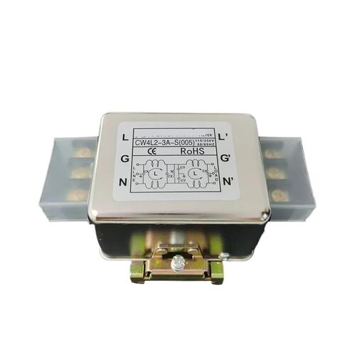CW4L2-3A/6A/10A/20A/30A-S-005 نوع السكك الحديدية الطرفية مرحلة واحدة 220 فولت مرشح الطاقة المؤازرة مرحلة مزدوجة AC(CW4L2-3A -S -005) in Saudi Arabia