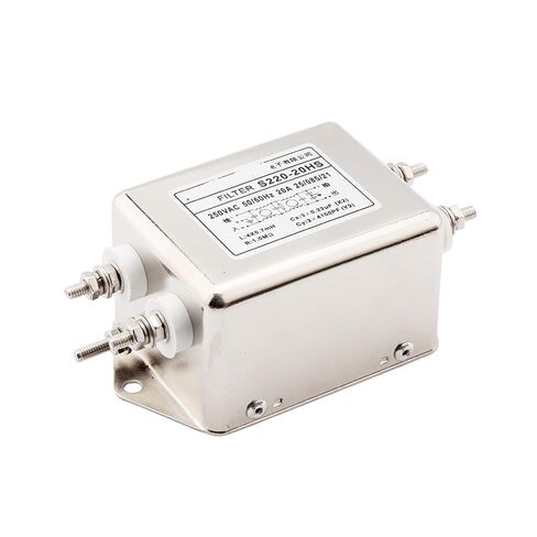 S220-20HS 20A 250V قسم مزدوج مرشح طاقة عالي الأداء PLC مغو مرشح مخصص in Saudi Arabia