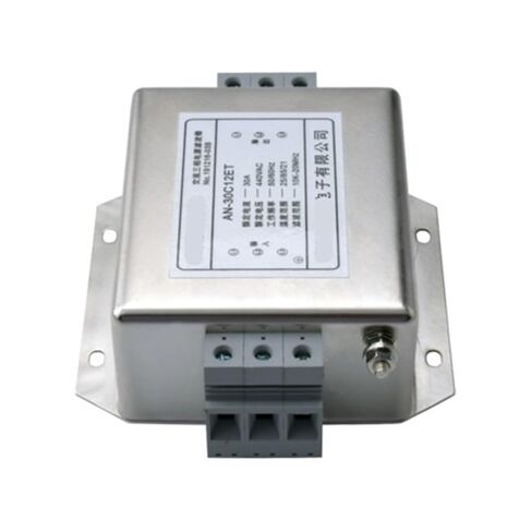 30A Terminal Type Three-Phase Power Filter AN-30C12ET Three-Phase Three-Wire Filter 30A Terminal Installation in Saudi Arabia