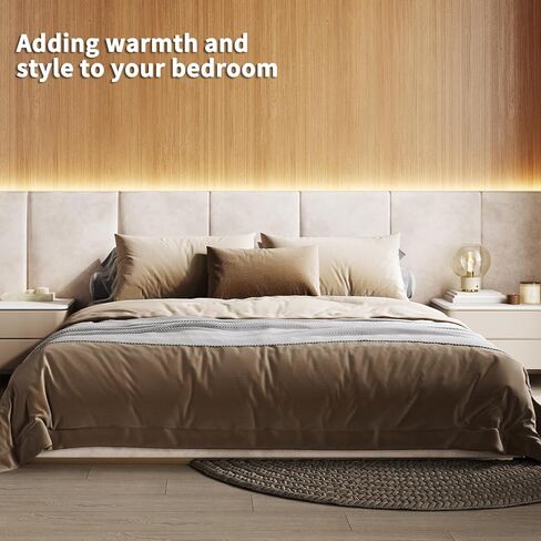 Art3d LED Recessed Lighting Kit - 6pcs Self-Adhesive White LED Light with Smart Switch, 3000k Touching Switch Light for Wood Slat Wall Panels, Headboards, Stairs, Under Cabinet, Home Decor in Saudi Arabia