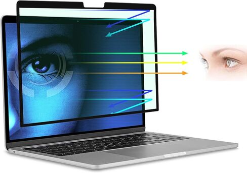 FILMEXT Removable 24 Inch Computer Blue Light Screen Filter for 16:9 Frameless Monitor - Bubble Free High Clarity- Eye Protection Blue Light UV Blocking Protector for Thin Bezel Computer Monitor in Saudi Arabia