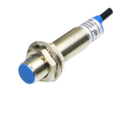 Inductive Type Proximity Sensor Switch, LM12 2/4mm 6-36VDC 90-250VAC NPN PNP NO NC Metal Sensors, 1pc(Flush (2mm),DC 2-Wire,NC) in Saudi Arabia