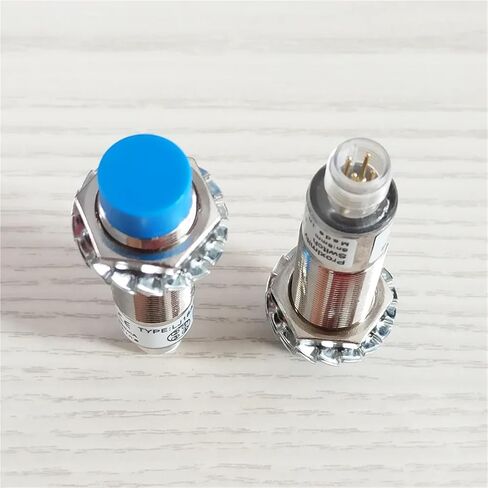 Metal Sensor LJ18, 5mm / 8mm NPN PNP NO NC Inductive Proximity Switch with 4-pin Air Plug Cable 2M, 1pc(Distance 8mm,PNP_NO_Straight) in Saudi Arabia