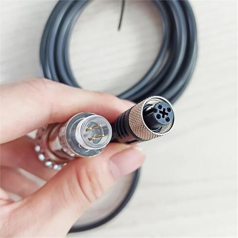 Metal Sensor LJ18, 5mm / 8mm NPN PNP NO NC Inductive Proximity Switch with 4-pin Air Plug Cable 2M, 1pc(Distance 8mm,PNP_NO_Straight) in Saudi Arabia
