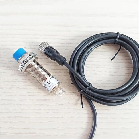 Metal Sensor LJ18, 5mm / 8mm NPN PNP NO NC Inductive Proximity Switch with 4-pin Air Plug Cable 2M, 1pc(Distance 8mm,PNP_NO_Straight) in Saudi Arabia