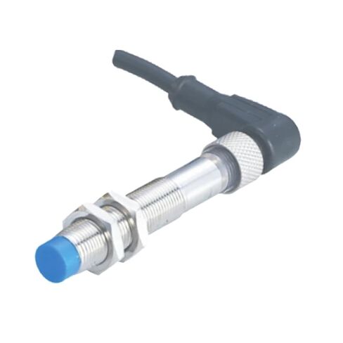 مفتاح مستشعر القرب M12، 2/4 مم NPN PNP DC AC NO NC NO+ أجهزة استشعار معدنية مع كابل توصيل طيران بطول 2 متر، قطعة واحدة (2 مم، تيار متردد 2 سلك_NC_Bend 2M) in Saudi Arabia