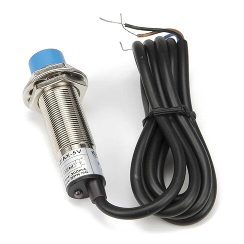 M18 Cylinder Proximity Sensor Switch, 8mm Sensing DC 5V NPN PNP NO NC LJ18A3-8-Z, Work Voltage 5VDC for MCU, 1pc(AX NPN NC) in Saudi Arabia
