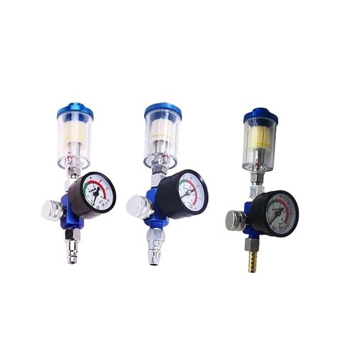 in-line Oil Water Separator Filter Separator Spray Gun air Regulator Pressure Gauge for Spray Gun Pneumatic Tools(Y-30+J Kit) in Saudi Arabia