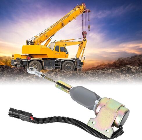 صمام الملف اللولبي لإيقاف المحرك 24 فولت 3932530 4756 24 مناسب لـ 4BT 6BT5 Mrisata in Saudi Arabia