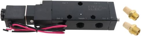 320178 4-Way 12V Electronic Solenoid Valve - Air-piloted assist Replaces 320131 in Saudi Arabia