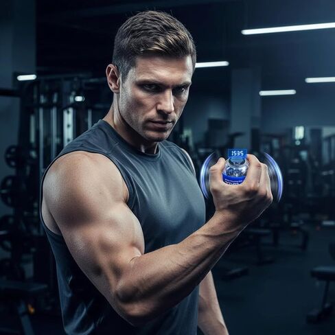 Torque Ball Hand Exerciser - Auto-Start Wrist Power Gyro Ball with LED Lights, Forearm & Grip Strength Trainer in Saudi Arabia