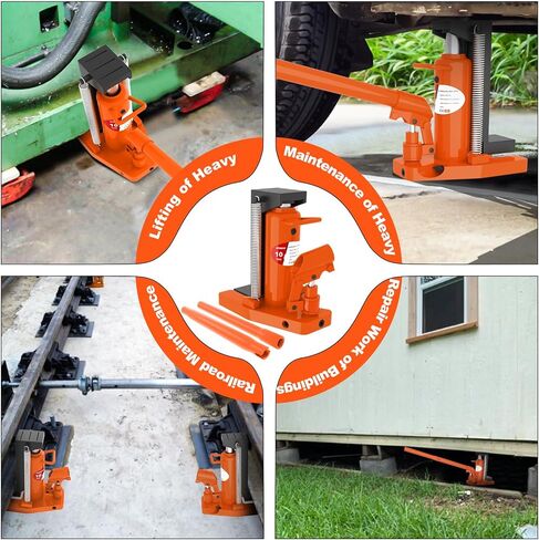 YATOINTO Toe Jack 5 Ton/10 Ton, Hydraulic Jack, Floor Jack Seal Kit for Construction Landscaping Farm Projects in Saudi Arabia