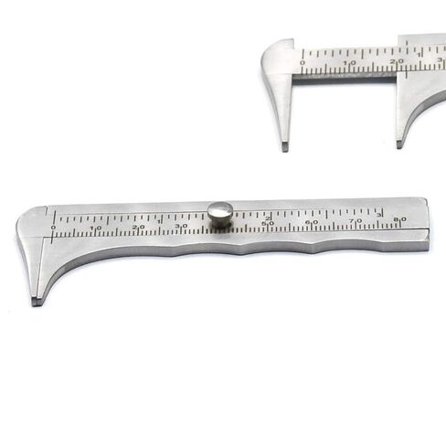 3.5-inch Pocket Stainless Steel Calipers | Inside & Outside (Vernier) in Saudi Arabia