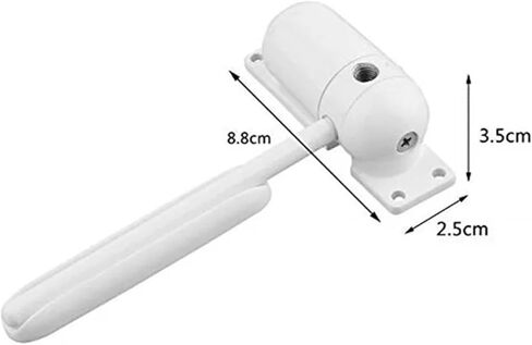 10-60KG zinc Alloy mini Adjustable Surface Mounted Automatic Spring Door Closer in Saudi Arabia