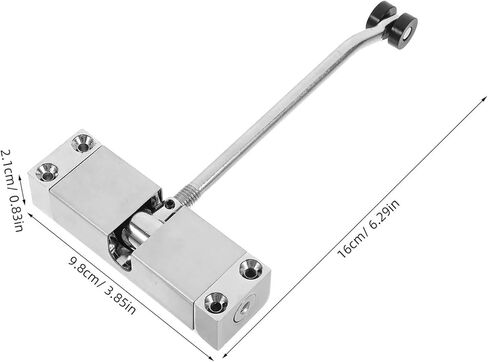 Stainless Steel Door Closer Automatic Hidden Spring Buffer in Saudi Arabia