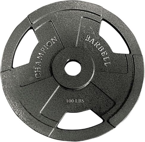 Champion Barbell Olympic Grip Plate (100-Pound) in Kuwait