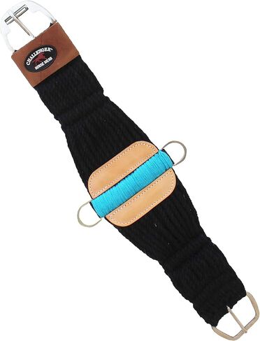 CHALLENGER 30" Western 27-Strand Double Weave Mohair Roper Cinch Turquoise 97RT08TR-30 in Saudi Arabia