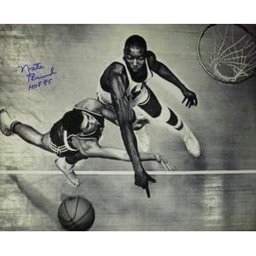 Athlon Sports CTBL-J14441 16 x 20 in. Nate Thurmond Signed San Francisco Warriors Black & White HOF 85 Photo - JSA Hologram in Kuwait