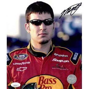 Athlon Sports CTBL-022891 8 x 10 in. Martin Truex Jr. Signed NASCAR Bass Pro Shops Close up Photo - JSA Hologram No. DD32937 in Kuwait