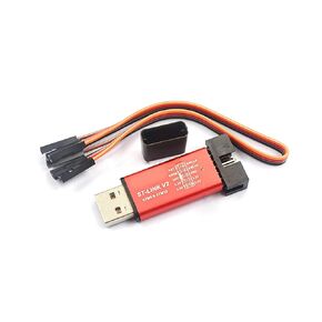 V2 Mini STM8 STM32 Simulator Download Programmer Programming with Cover Cable 1Pcs in Saudi Arabia