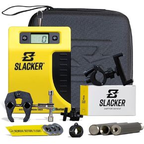 Slacker MTB Pro Suspension Tuning Kit – Digital Sag Tool & Portable Bike Tool for Precise MTB Sag Setup – One-Person Axle Measurement – Suspension Tool for Forks & Rear Shocks with Protective Case in Kuwait