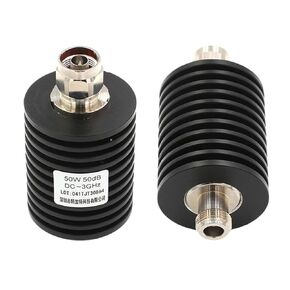 1pc N-JK 50W Attenuator DC-3GHz 5-50dB Coaxial Fixed Connector(N-JK 50W 6DB) in Saudi Arabia