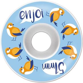 استمتع بعجلات إيرلي بيرد الزرقاء مقاس 51 ملم in Kuwait