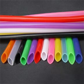 Lfang-Silicone Hose 5m Food Grade Flexible Silicone Rubber Hose ID 0.5 1 2 3 4 5 6 7 8 9 10 11 12mm Flexible Nontoxic Garden Aquarium Pipe, Pressure and explosion proof(Red) in Saudi Arabia
