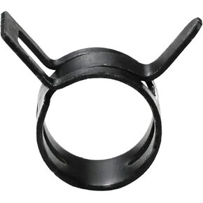 12Pcs/Lot Black Spring Hose Clamp 6mm-36mm Elastic Steel Buckle Water Pipe Hoop Fuel Clip(21mm) in Kuwait