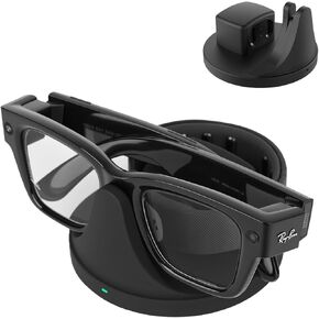 محطة شحن 2 في 1 متوافقة مع نظارات RayBan Meta Display والشريط العصبي، حامل شحن متوافق مع ملحقات نظارات Meta Display in Kuwait