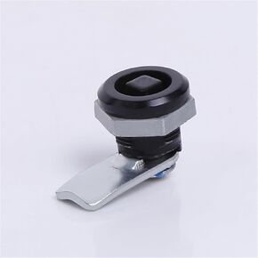 Small Quarter Turn Wing Knob Cam Lock Latch Black Powder Coated Steel and Zinc Alloy 1Pcs(MS845-2) in Kuwait