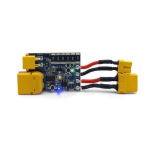 سدادة الدخان FPV Drone Fuse Saver مع موصلات XT30 XT60 مفتاح الطاقة الإلكتروني الذكي عتبة 1A 2A لحماية الدائرة القصيرة والحمل الزائد RC Quadcopter Build Repair in Kuwait