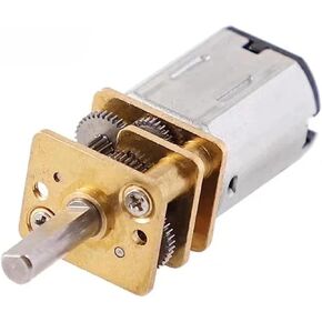 GA12-N20 DC 3V 6V 12V Motor Full Metal Gear Box Reduction 30RPM 50RPM 60RPM 150RPM 200RPM 300RPM 600RPM 1000RPM(50rpm,3V) in Saudi Arabia