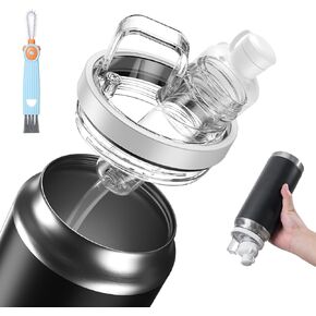 Tumbler Adapter for YETI to Flavor Cartridges, Compatible with YETI 12, 18, 26, 36, 46, 64 oz Rambler Bottle, BPA Free, Food Grade Silicone, Leak Proof in Saudi Arabia