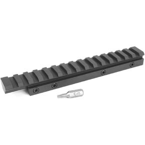 EGW HD CZ457 Picatinny Rail Scope Mount - 0MOA، ماكينة CNC 7075‑T6 ألومنيوم، أسود غير لامع، صنع في الولايات المتحدة الأمريكية، يتضمن أجهزة التركيب. المشبك على قاعدة لتتوافق 11MM in Kuwait