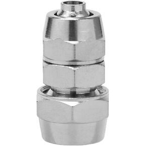 30Pcs Pneumatic Fittings Straight Through Copper Nickel Plating Quick Connector PG6-4 8-6 12-6 12-10mm(PG6-4) in Kuwait