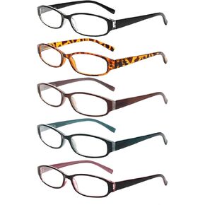 نظارات قراءة BIENCOOL مكونة من 5 قطع للنساء - نظارات بمفصلات ربيعية عصرية، قارئات للسيدات in Kuwait