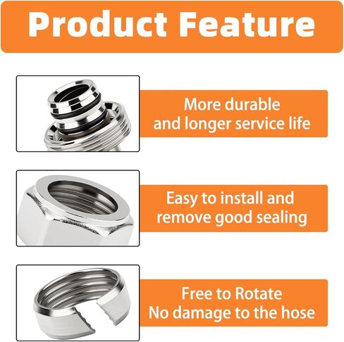 GASHER 1PCS 1/2" Air Line Tee Compressed Air Fittings, Brass-Nickel Plated T Air Hose Fittings in Saudi Arabia