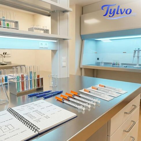 1mL Syring 29G 1/2 Inch, Lab Refilling Supplies, Industrial Measurement, Individually Wrapped, Pack of 25 in Saudi Arabia